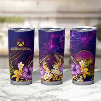 Wallis and Futuna Tumbler Cup Whale Hibiscus Polynesian DT02 - Polynesian Pride