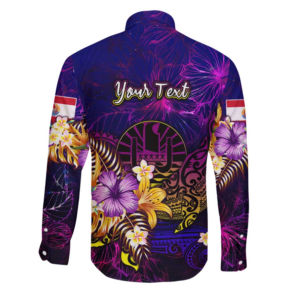 Tahiti French Polynesia Family Matching Off Shoulder Maxi Dress and Hawaiian Shirt Whale Hibiscus Polynesian