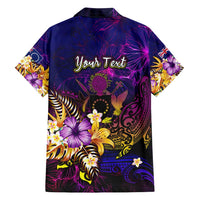 Cook Islands Family Matching Tank Maxi Dress and Hawaiian Shirt Whale Hibiscus Polynesian