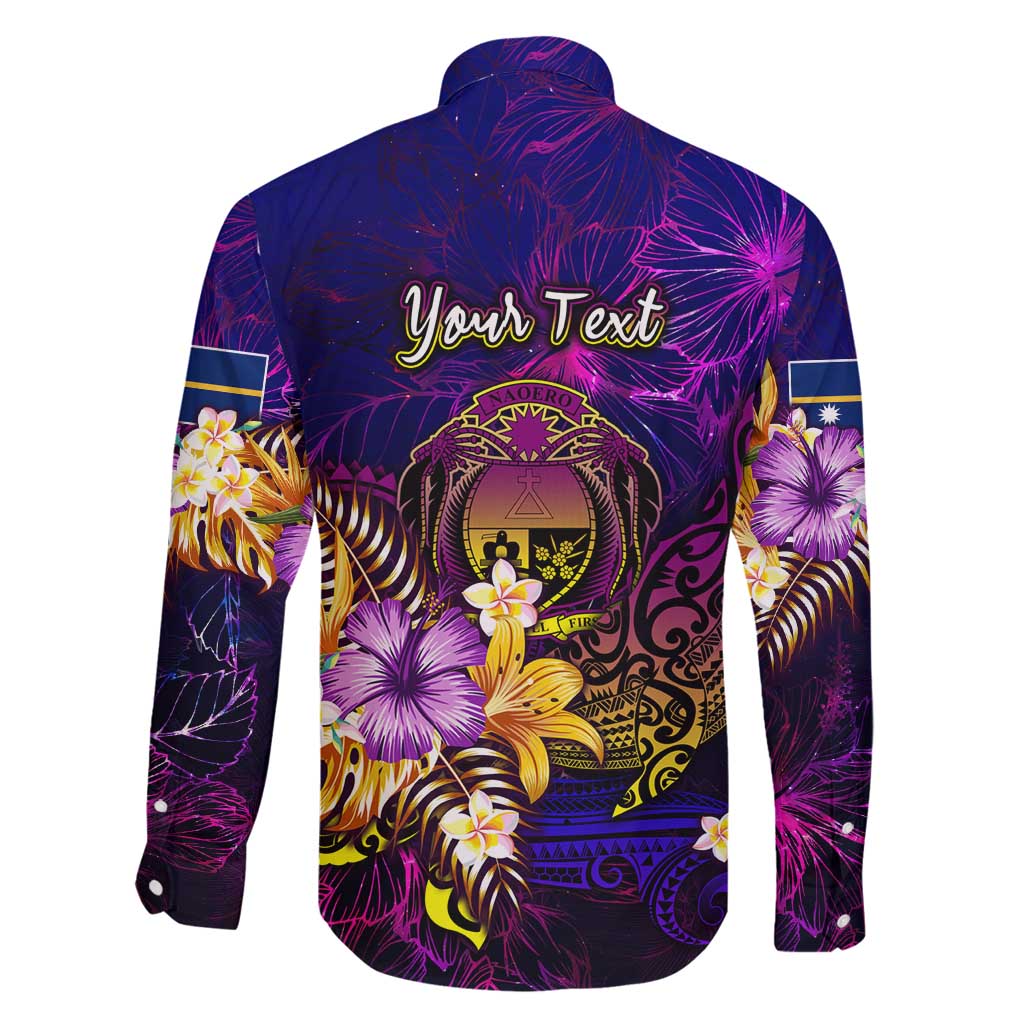 Nauru Family Matching Mermaid Dress and Hawaiian Shirt Whale Hibiscus Polynesian