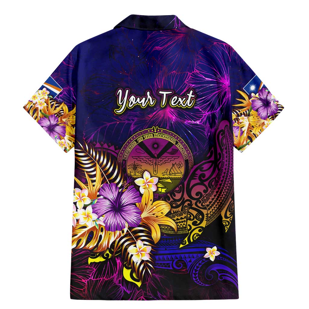 Marshall Islands Family Matching Mermaid Dress and Hawaiian Shirt Whale Hibiscus Polynesian DT02 - Polynesian Pride