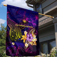 Marshall Islands Garden Flag Whale Hibiscus Polynesian DT02 - Polynesian Pride
