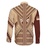 fiji-bula-family-matching-off-shoulder-long-sleeve-dress-and-hawaiian-shirt-tapa-pattern-design