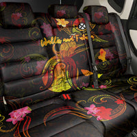 Wallis and Futuna Back Car Seat Cover Octopus Plumeria Polynesian Tattoo