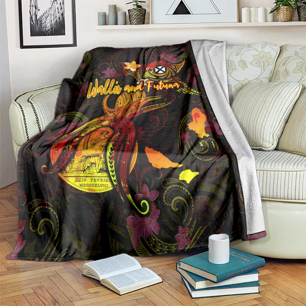 Wallis and Futuna Blanket Octopus Plumeria Polynesian Tattoo