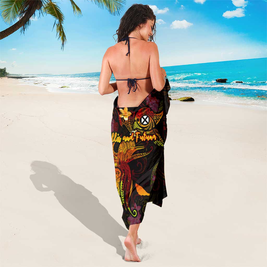Wallis and Futuna Sarong Octopus Plumeria Polynesian Tattoo DT02 - Polynesian Pride