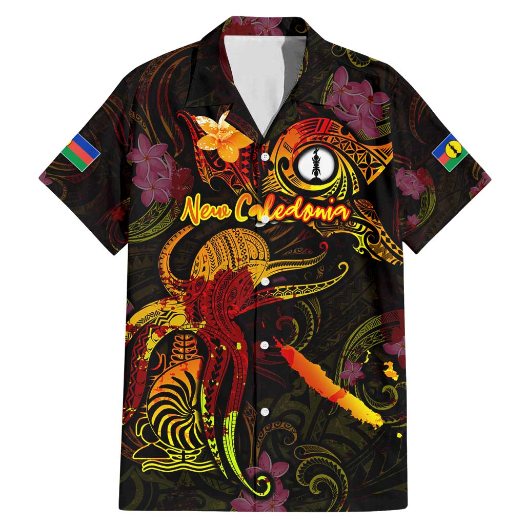 New Caledonia Family Matching Mermaid Dress and Hawaiian Shirt Octopus Plumeria Polynesian Tattoo