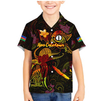 New Caledonia Family Matching Mermaid Dress and Hawaiian Shirt Octopus Plumeria Polynesian Tattoo