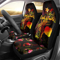 Cook Islands Car Seat Cover Octopus Plumeria Polynesian Tattoo DT02 - Polynesian Pride