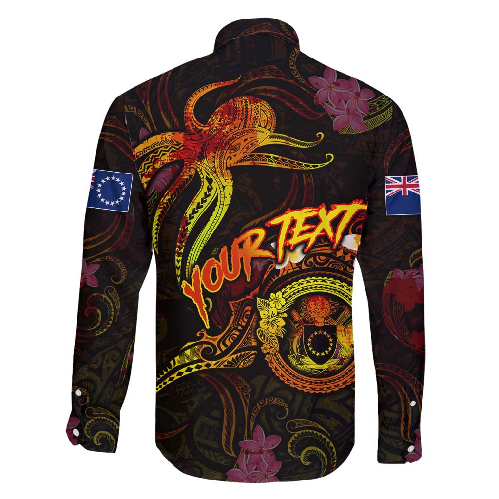 Cook Islands Family Matching Mermaid Dress and Hawaiian Shirt Octopus Plumeria Polynesian Tattoo DT02 - Polynesian Pride