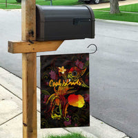 Cook Islands Garden Flag Octopus Plumeria Polynesian Tattoo