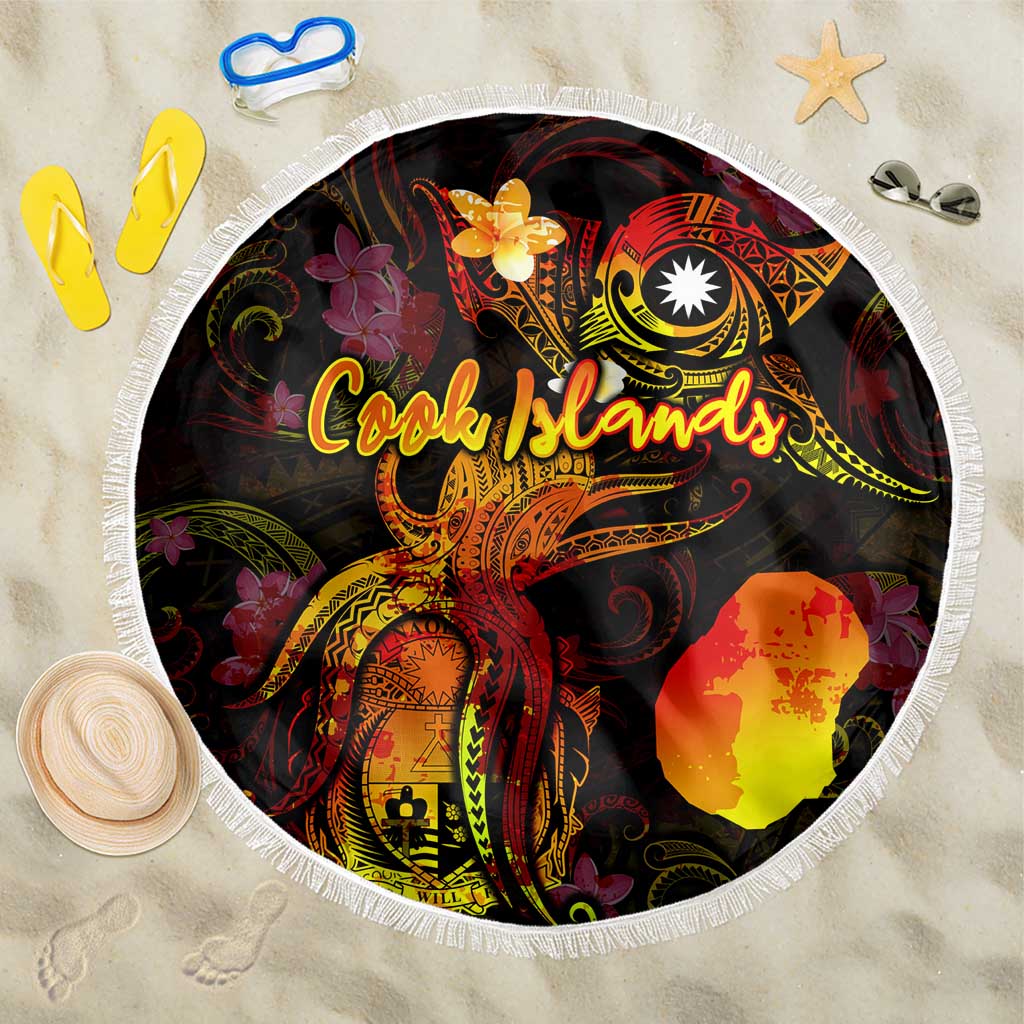 Nauru Beach Blanket Octopus Plumeria Polynesian Tattoo