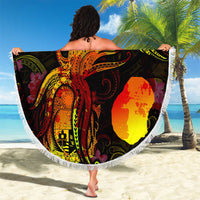 Nauru Beach Blanket Octopus Plumeria Polynesian Tattoo