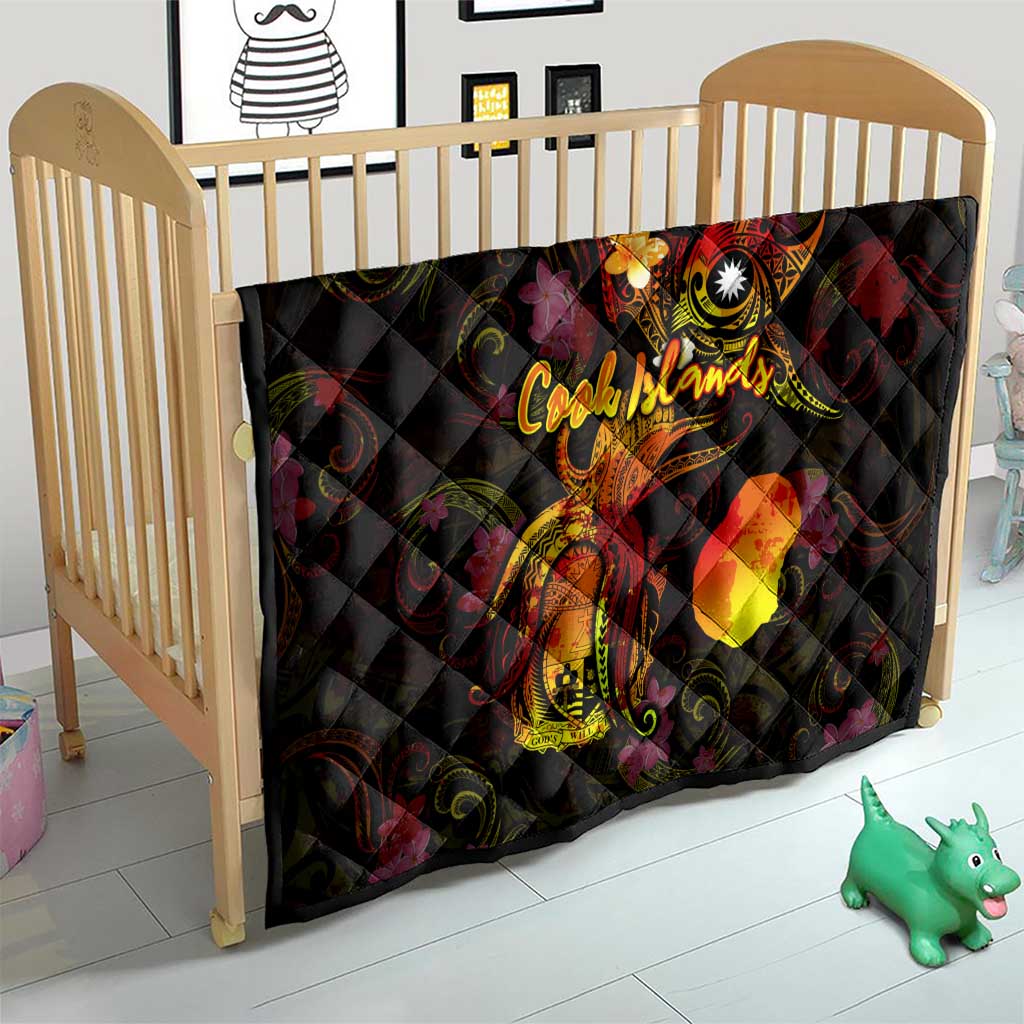 Nauru Quilt Octopus Plumeria Polynesian Tattoo