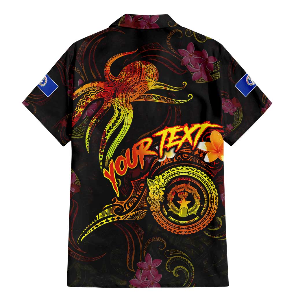 Northern Mariana Islands Family Matching Mermaid Dress and Hawaiian Shirt Octopus Plumeria Polynesian Tattoo