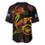 Marshall Islands Baseball Jersey Octopus Plumeria Polynesian Tattoo