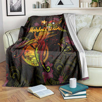 Marshall Islands Blanket Octopus Plumeria Polynesian Tattoo DT02 Black - Polynesian Pride