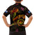 Marshall Islands Family Matching Off Shoulder Maxi Dress and Hawaiian Shirt Octopus Plumeria Polynesian Tattoo
