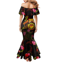 Marshall Islands Mermaid Dress Octopus Plumeria Polynesian Tattoo