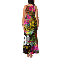Personalised Vanuatu Independence Day 30 July Family Matching Tank Maxi Dress and Hawaiian Shirt Hibiscus Polynesian Pattern DT02 - Polynesian Pride