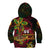 Custom Vanuatu 44th Independence Anniversary Kid Hoodie Flower Melanesian Namele Turtle