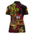 Custom Vanuatu 44th Independence Anniversary Women Polo Shirt Flower Melanesian Namele Turtle