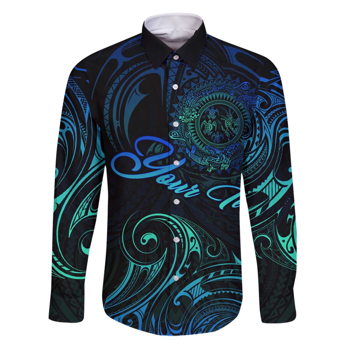 Sea Animal Polynesia Family Matching Puletasi and Hawaiian Shirt Polynesian Pattern