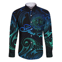 Sea Animal Polynesia Family Matching Short Sleeve Bodycon Dress and Hawaiian Shirt Polynesian Pattern