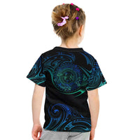 Sea Animal Polynesia Kid T Shirt Polynesian Pattern DT02 - Polynesian Pride