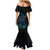 Sea Animal Polynesia Mermaid Dress Polynesian Pattern