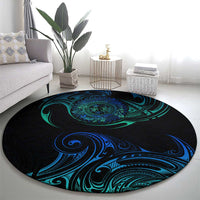 Sea Animal Polynesia Round Carpet Polynesian Pattern DT02 - Polynesian Pride