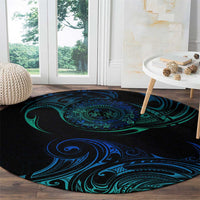 Sea Animal Polynesia Round Carpet Polynesian Pattern DT02 - Polynesian Pride