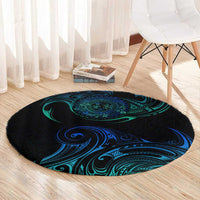 Sea Animal Polynesia Round Carpet Polynesian Pattern DT02 - Polynesian Pride