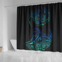 Sea Animal Polynesia Shower Curtain Polynesian Pattern DT02 - Polynesian Pride