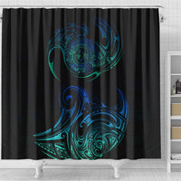 Sea Animal Polynesia Shower Curtain Polynesian Pattern DT02 - Polynesian Pride