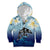 Mother And Baby Dolphins Kid Hoodie Hawaii Hibiscus