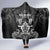 All Black Hooded Blanket New Zealand Rugby Mascot Maori