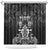 All Black Shower Curtain New Zealand Rugby Mascot Maori