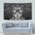 All Black Tapestry New Zealand Rugby Mascot Maori