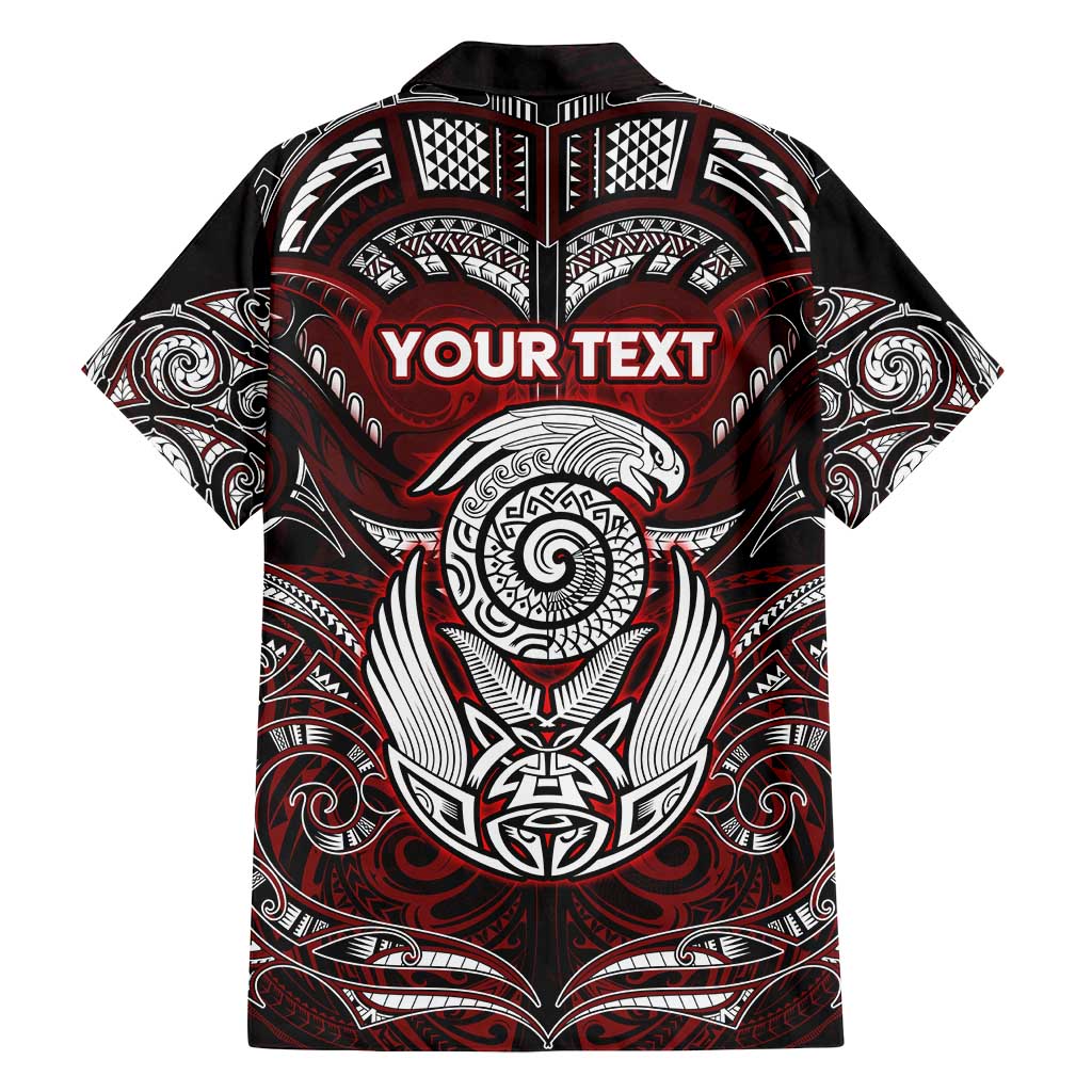 Personalized New Zealand Aotearoa Rugby Family Matching Summer Maxi Dress and Hawaiian Shirt Maori Fern Tattoo Art DT02 - Polynesian Pride