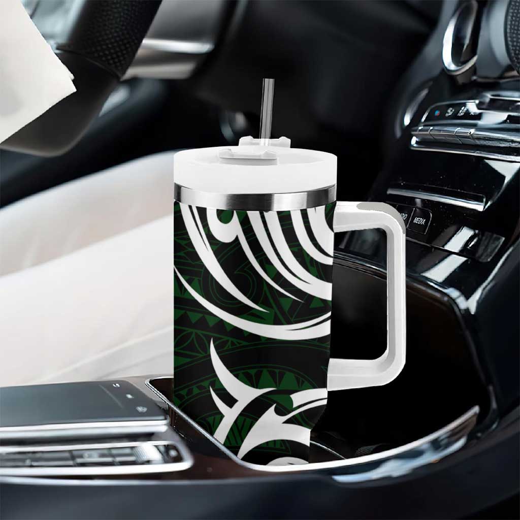 NZ Aotearoa Rugby Tumbler With Handle New Zealand Silver Fern