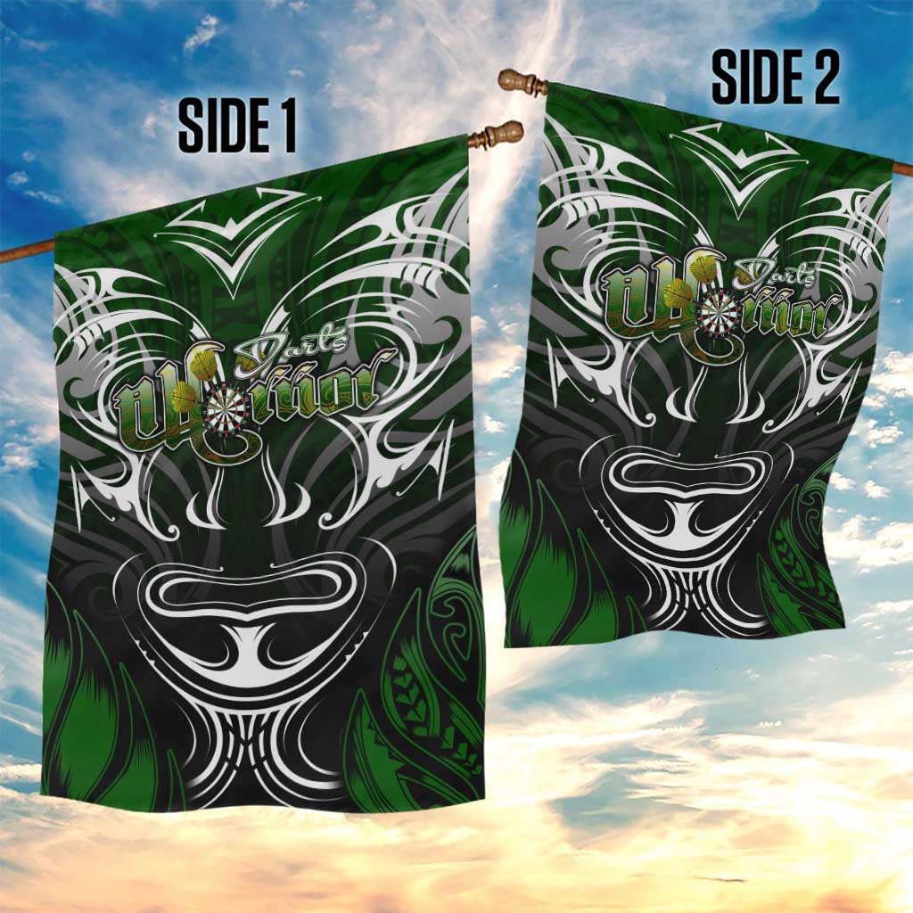 Warriors Maori Darts Garden Flag New Zealand Darts Silver Fern
