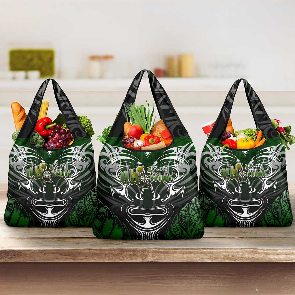Warriors Maori Darts Grocery Bag New Zealand Darts Silver Fern
