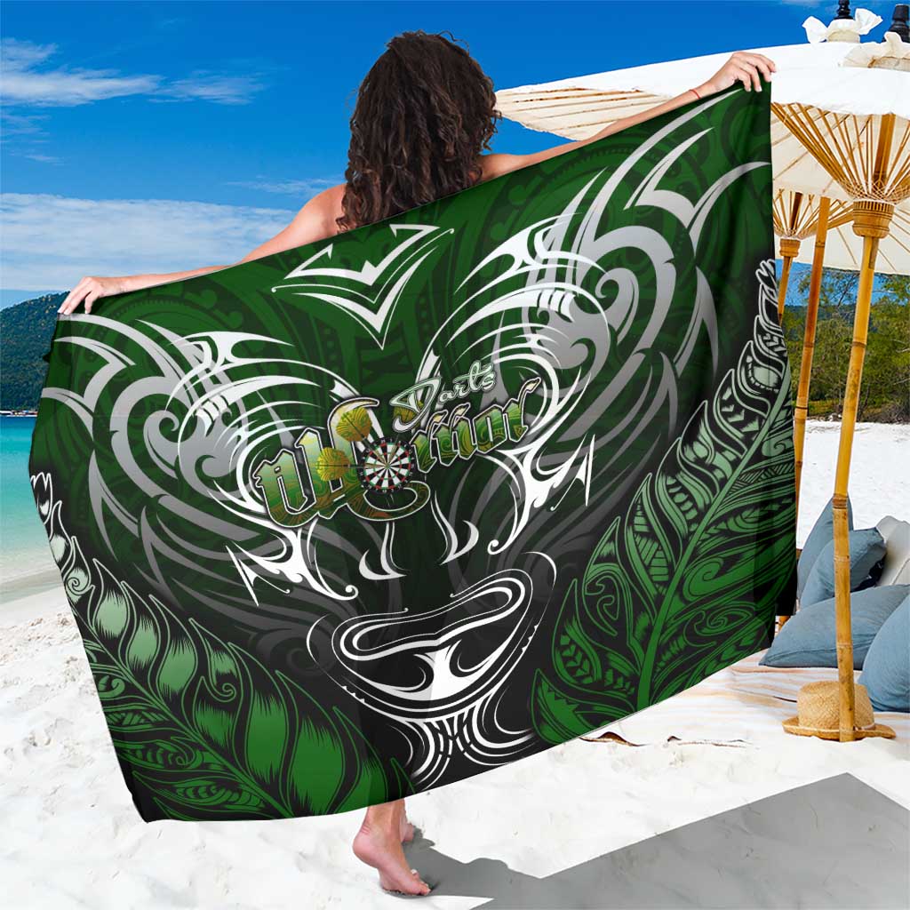Warriors Maori Darts Sarong New Zealand Darts Silver Fern