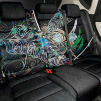 New Zealand Darts Back Car Seat Cover NZ Paua Shell Maori Fern