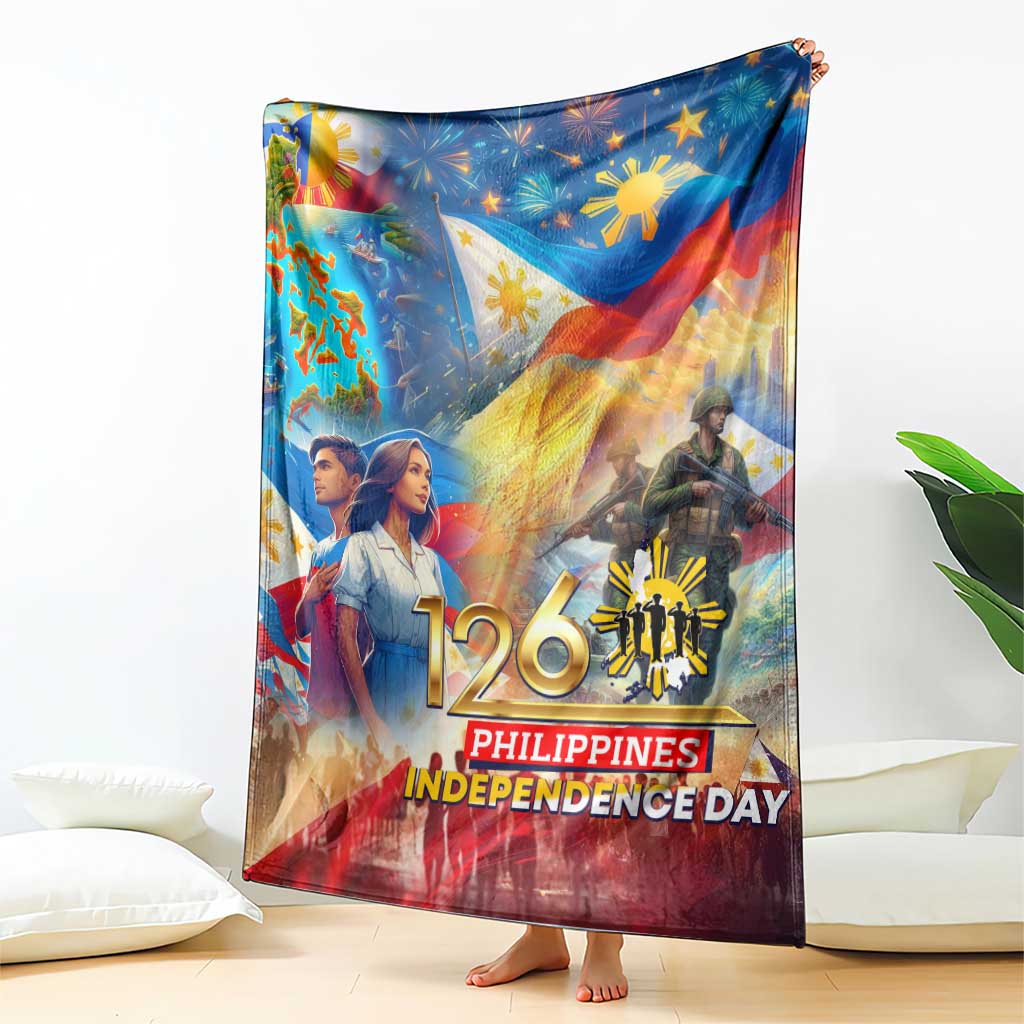 The Philippines 126th Independence Anniversary Blanket Art Style - Polynesian Pride