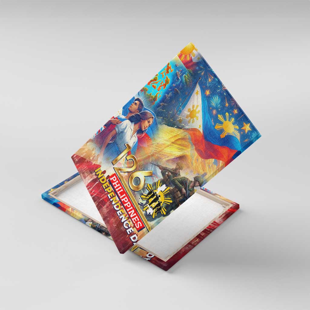 The Philippines 126th Independence Anniversary Canvas Wall Art Art Style - Polynesian Pride