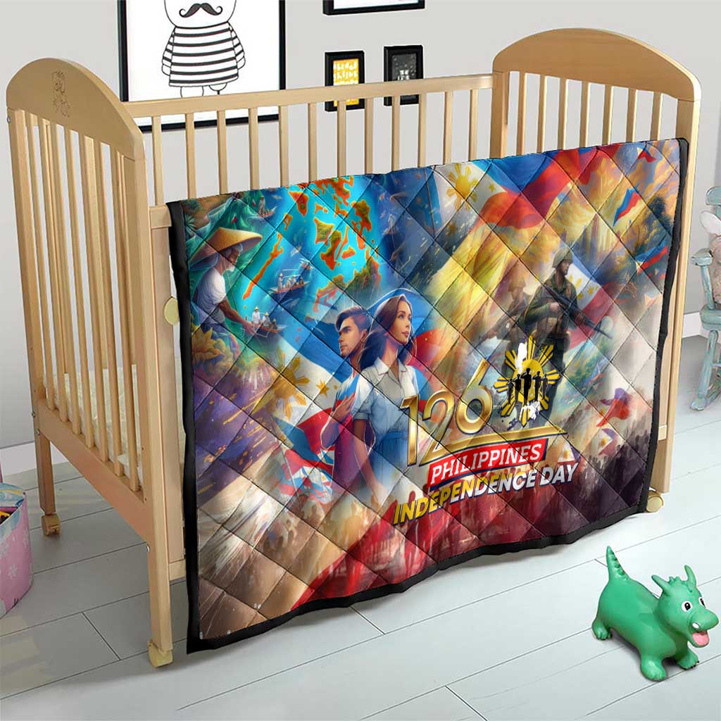 The Philippines 126th Independence Anniversary Quilt Art Style - Polynesian Pride