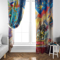 The Philippines 126th Independence Anniversary Window Curtain Art Style DT02 - Polynesian Pride