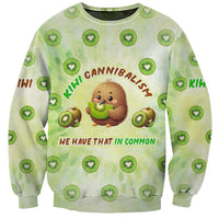 Kiwi Cannibalism Sweatshirt New Zealand Kiwi Cute Bird Funny